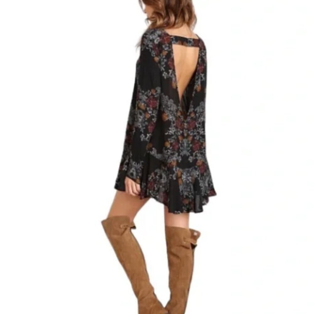 FREE PEOPLE SMOOTH TALKER MINI DRESS OR TUNIC - Picture 3 of 6